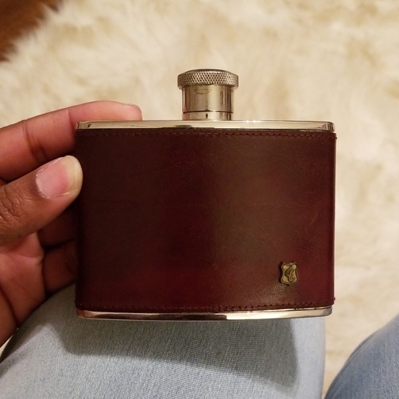 Vintage Creation Exquisit Leather Flask - Picture 2 of 8